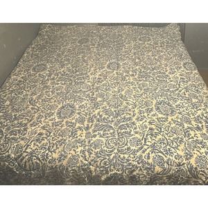 Vintage Ralph Lauren Donovan Damask Reversible Comforter 100% Cotton Full/Queen